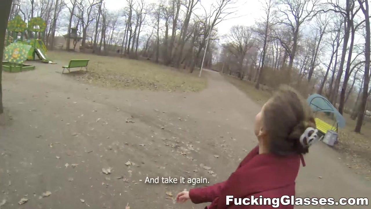 Fucking Glasses - Squirrel foretells hot anal sex