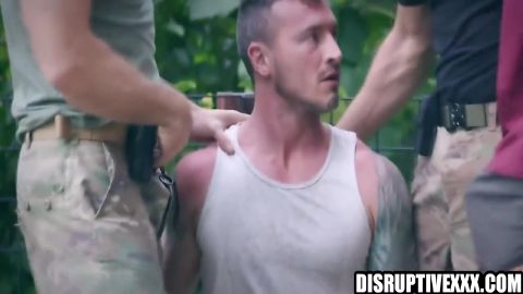 Hot Hunk Gangbanged In A Forrest - Paul Wagner, Jayden Marcos And Derek Kage