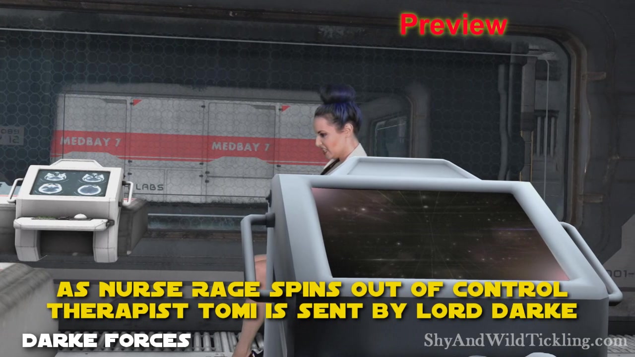 Darke Forces 1 Extract 34 Taming Nurse Rage - Ticklevideos