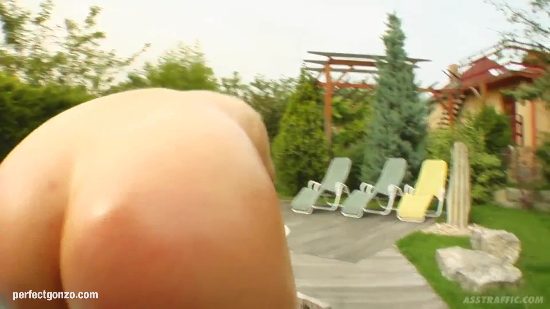 Gonzo sex with Kyra - rough hardcore anal sex by Ass Traffic
