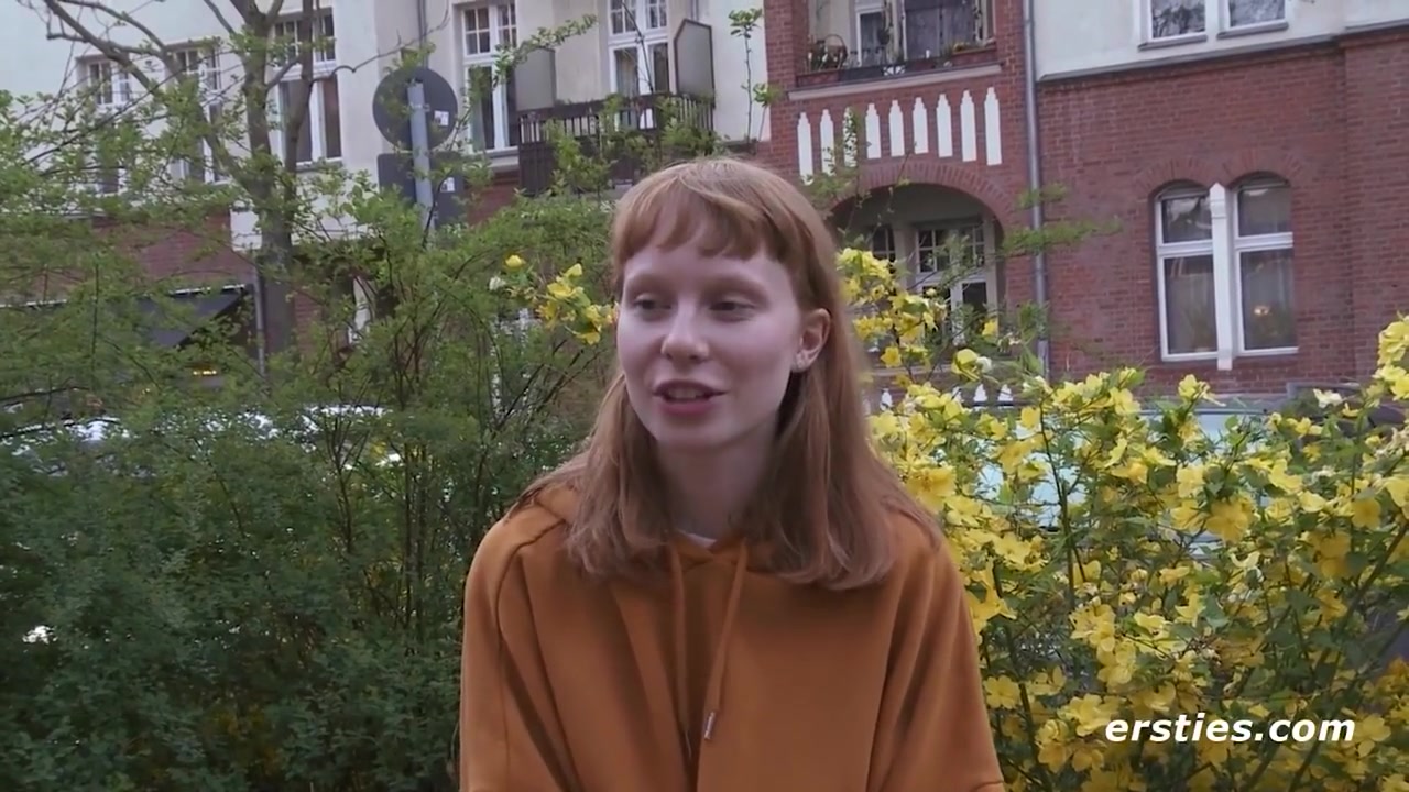 Sexy Redhead Masturbates While We Get To Watch