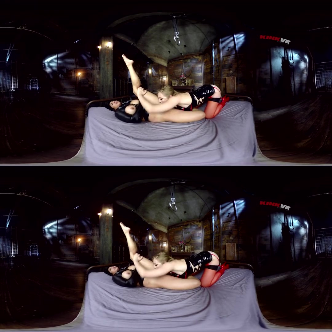 Mia Li & Mona Wales in Mona Wales Trains Her Kinky Lesbian Pet - KinkVR