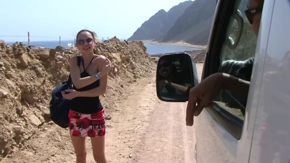 Sex on vacation in exotic country