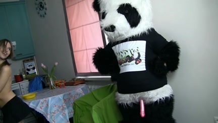 Hawt thong on fuck for morning breakfast