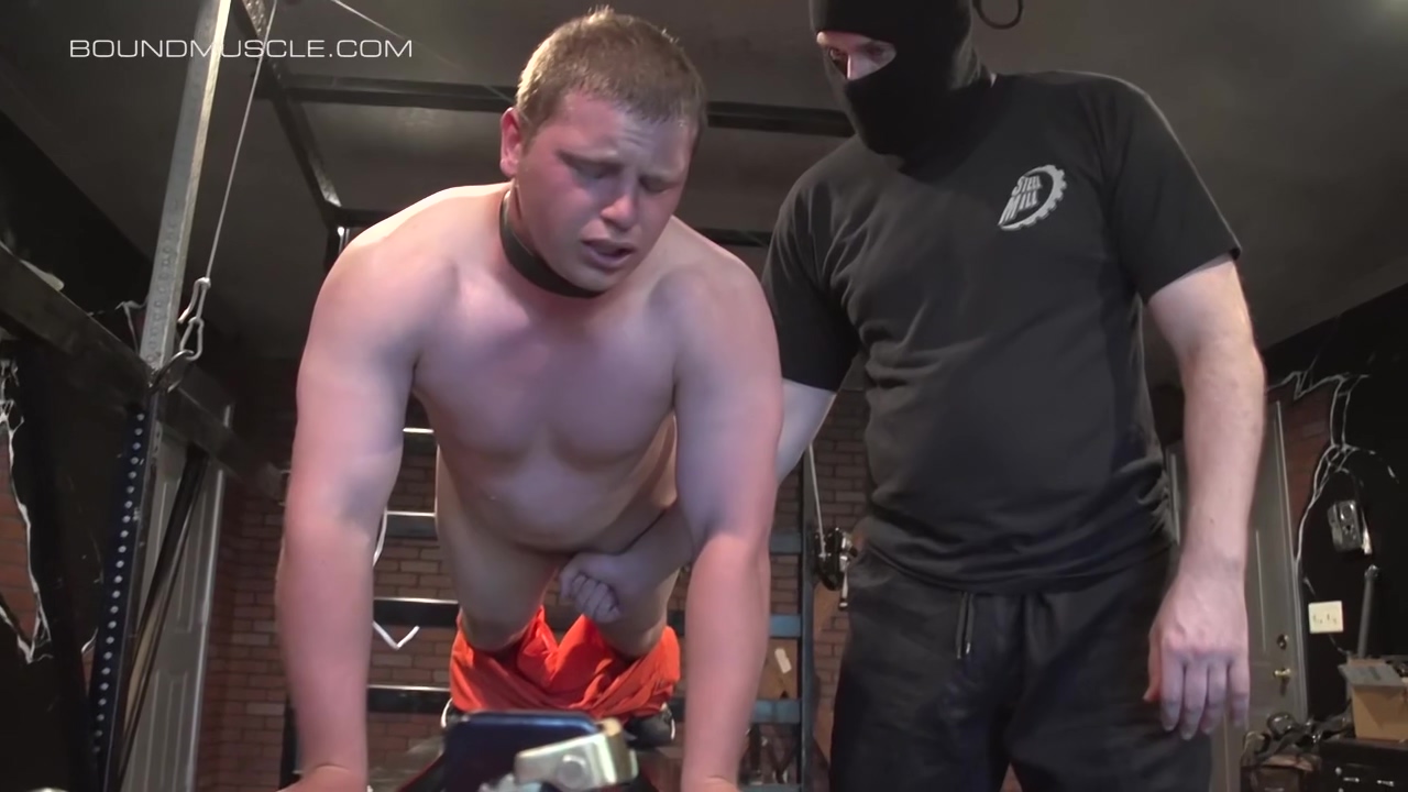 Master Dire Callahan Racks And Stretches Convict Andre Hardys Balls