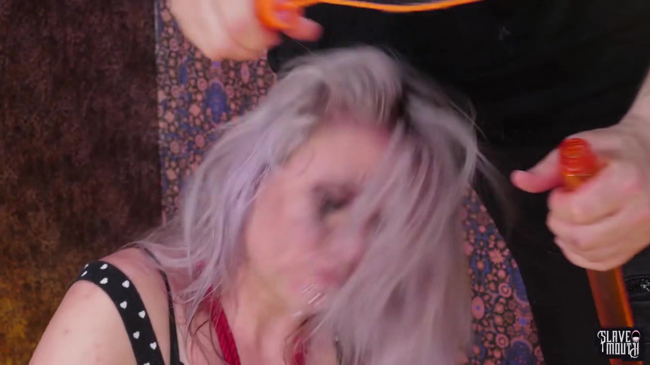 Cum sucking bondage teen 18+ gaggs on dick