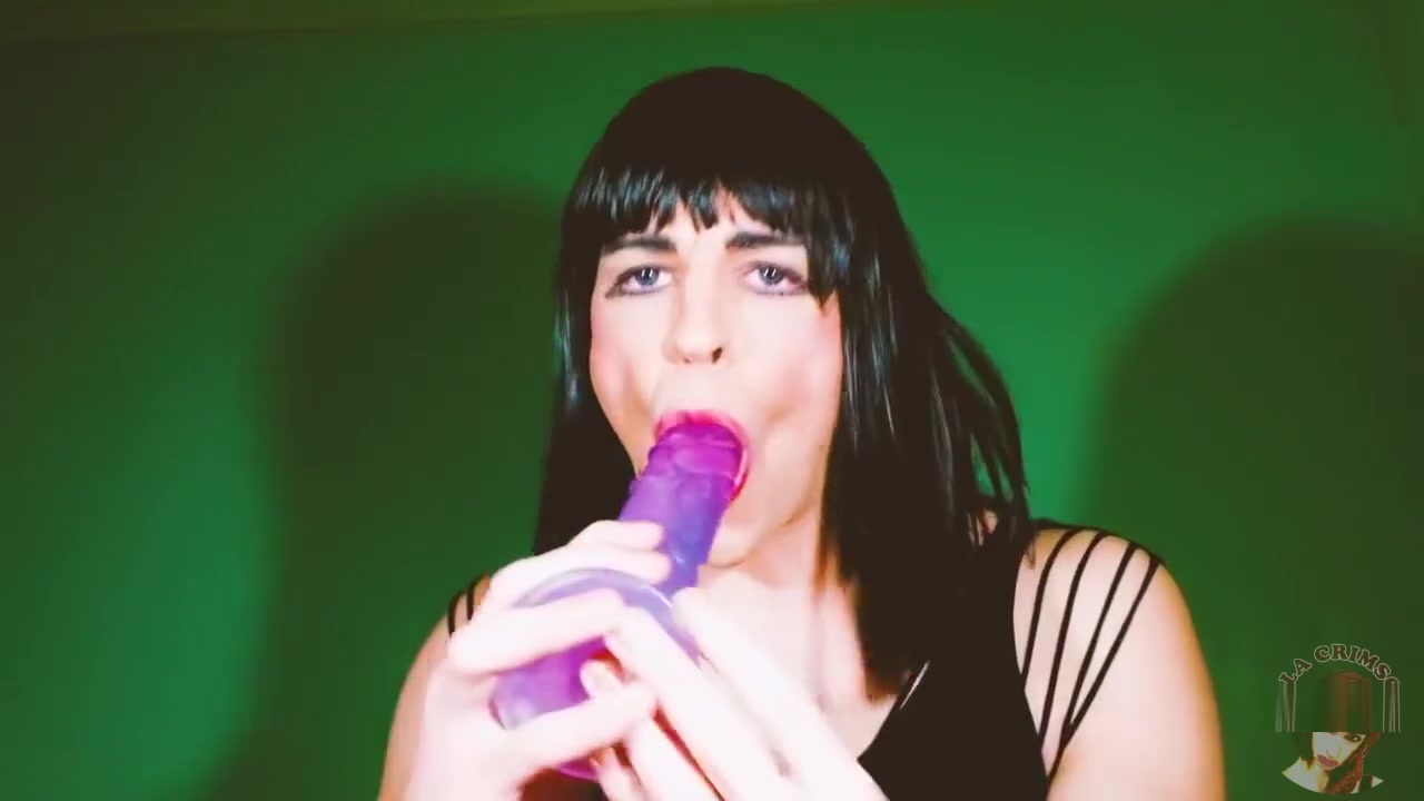 Nasty TS teen 18+ Beauty Rides Huge Dildo Hard & Anal Plugging & Ass-to-Mouth