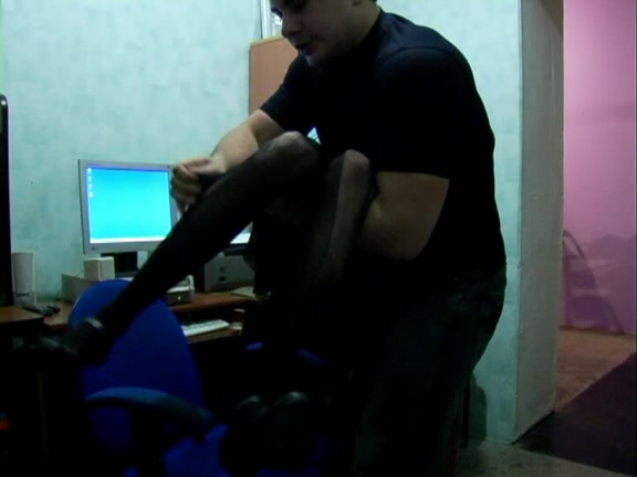 Black pantyhose irritating chief