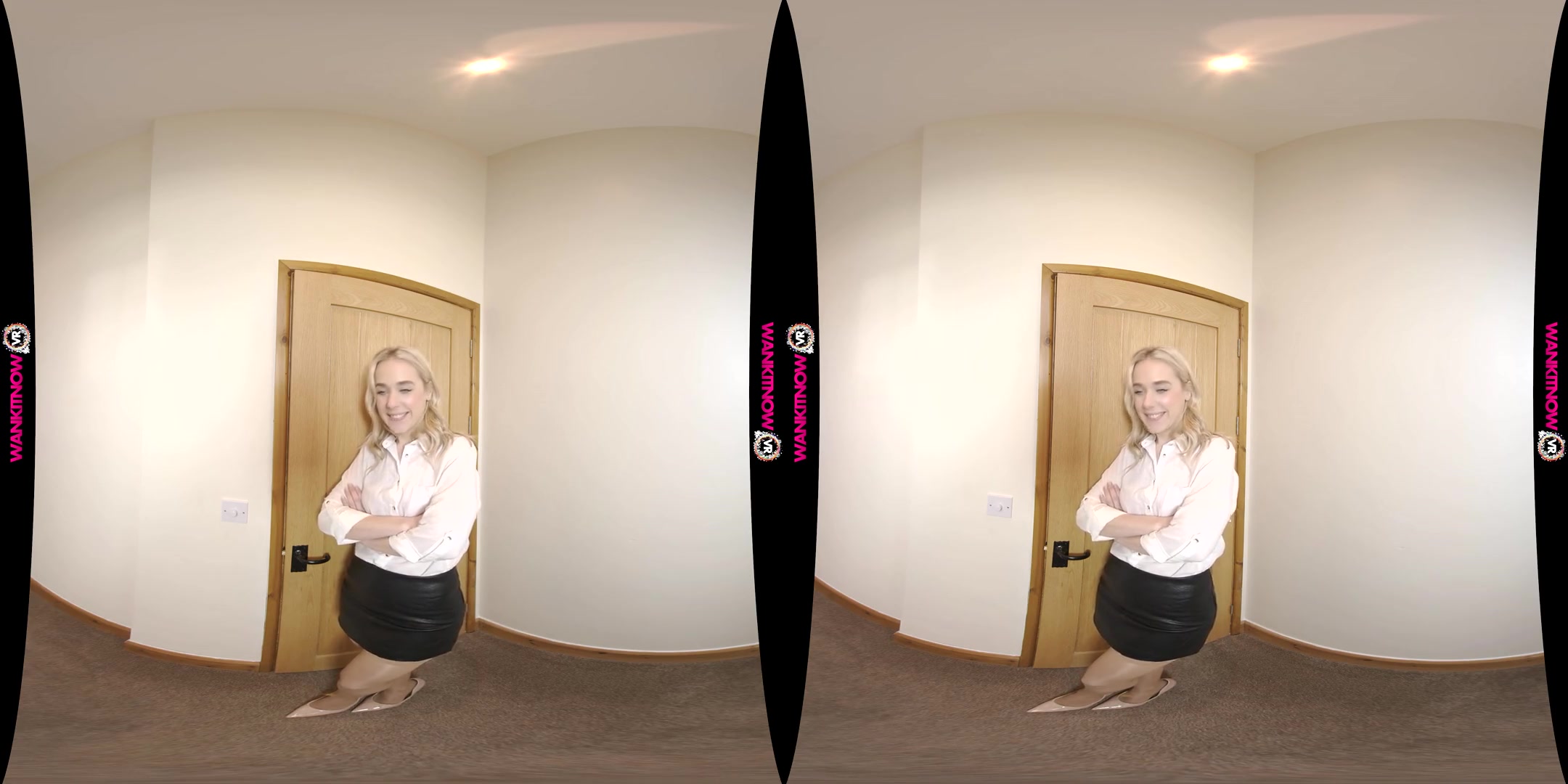 It's Just Business:Pt1 - Shaved Blonde Jerk Off Instruction