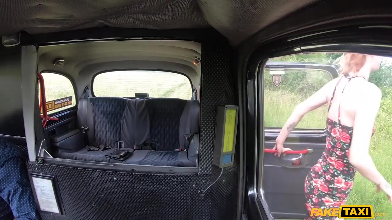 Sexiest Ginger Cab Passenger Ever Puts Out Pov