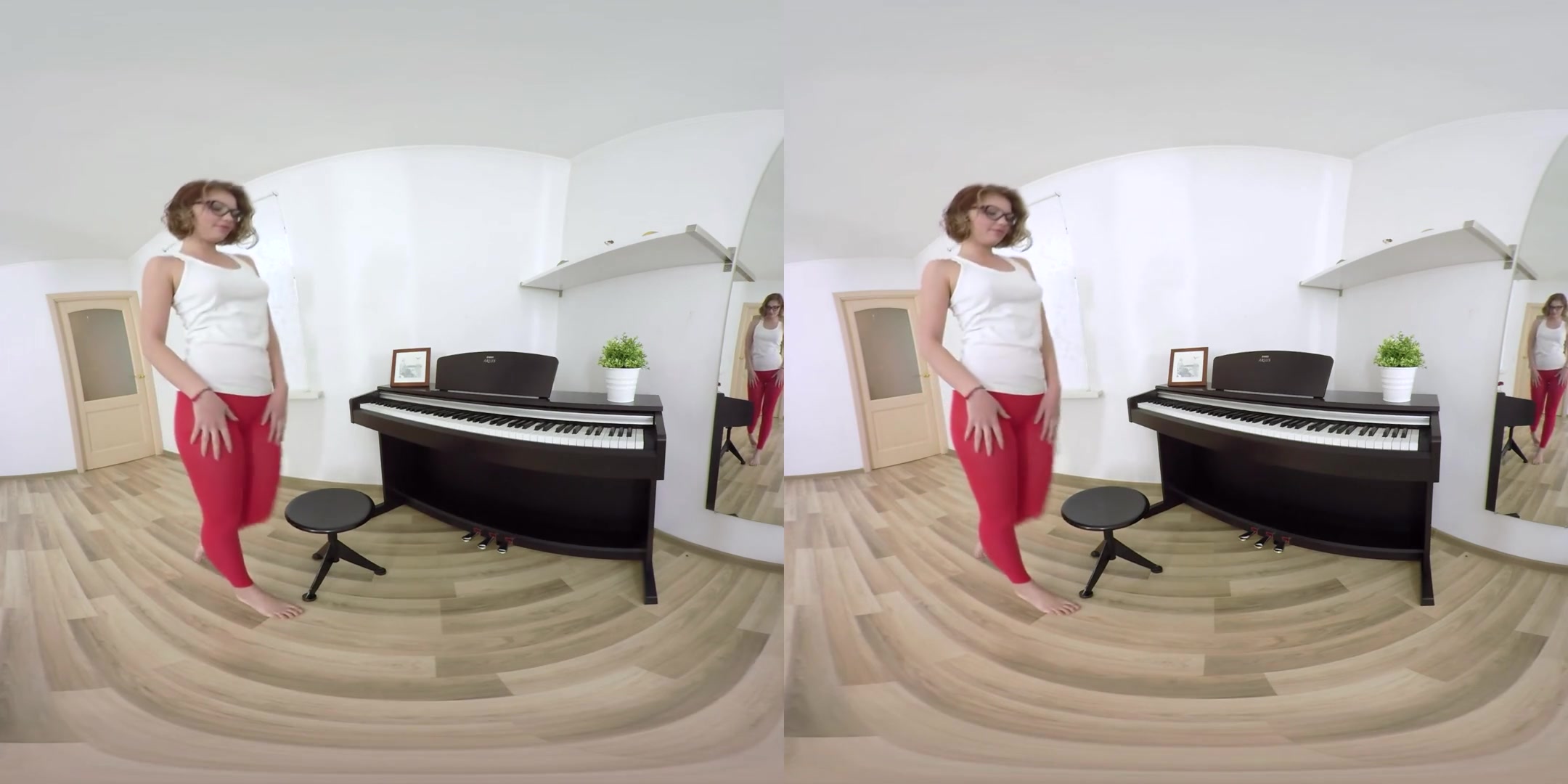 Carolin in A Hot Fairy Masturbates During A Piano Lesson In VR - TmwVRNet