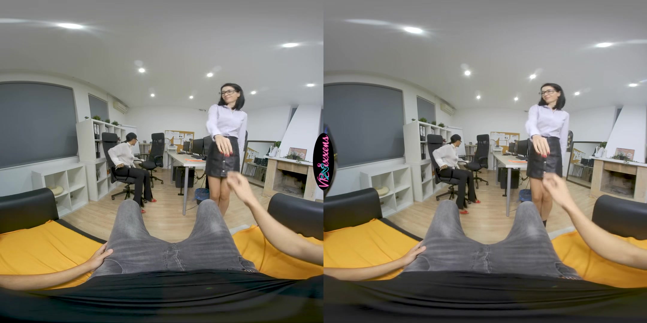 Threesome With The Boss - Office MFF 3Some VR - SexLikeReal