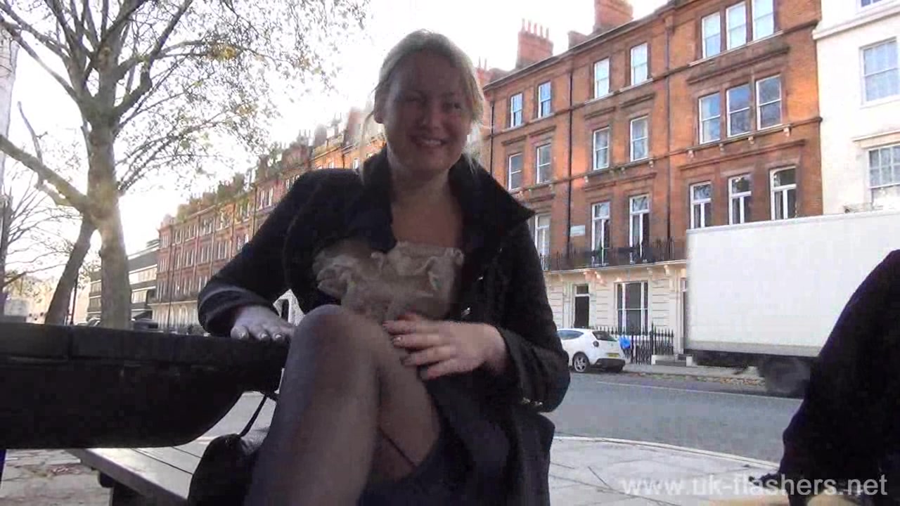 Sexy teen 18+ flasher Lauras amateur public nudity and exposure