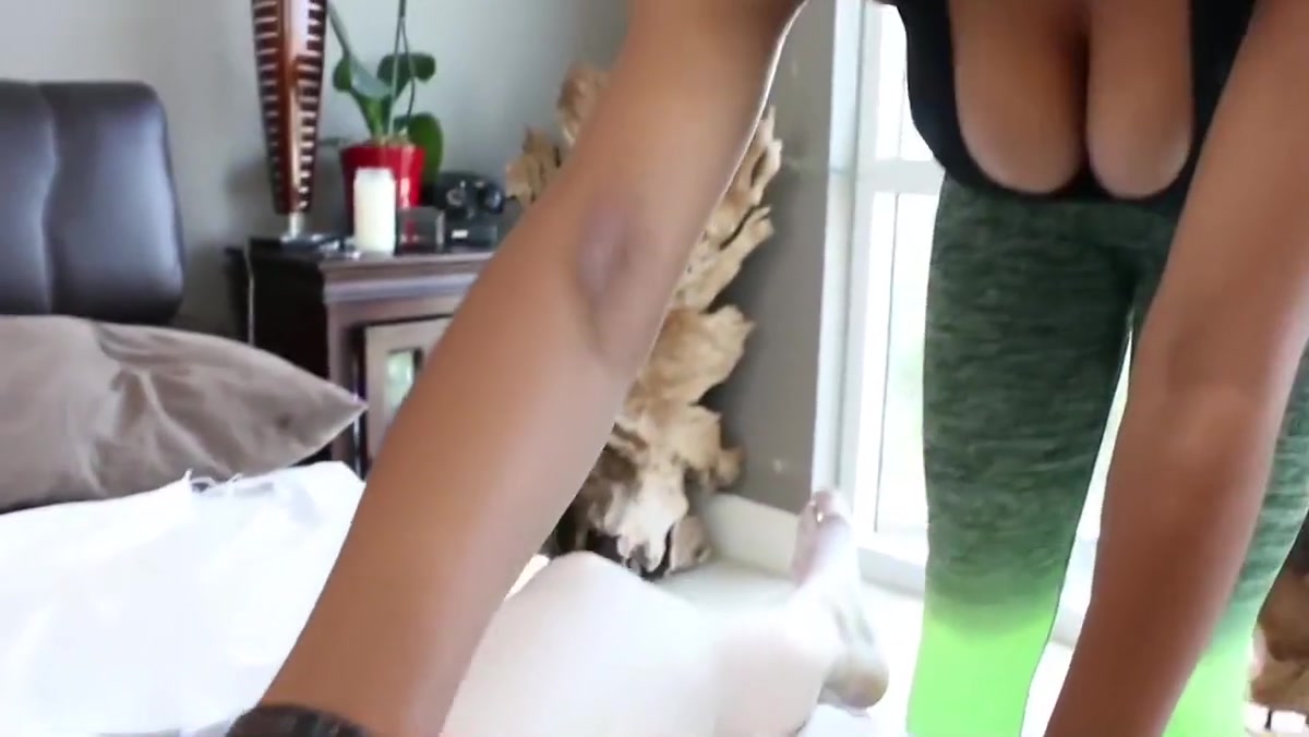 Busty Babe Bounces On Cock During Workout