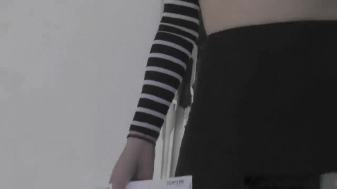 Stockinged tranny cocksucking black cock