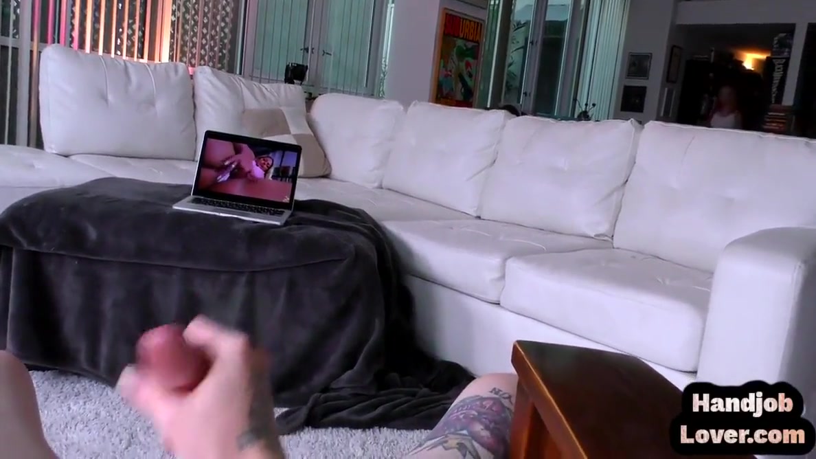 Pov Coloredhair teen 18+ Handjobs Her Bf And Talks Dirty