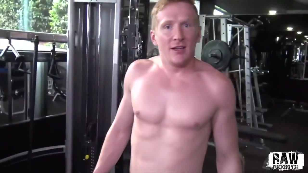 A Shirtless Spence In The Gym - Spencer Daley