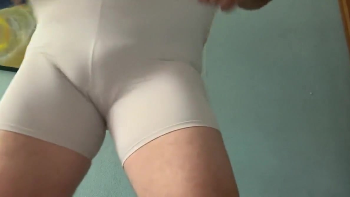 Wanking In My Wifes Panties With Her Vibrator In My Ass