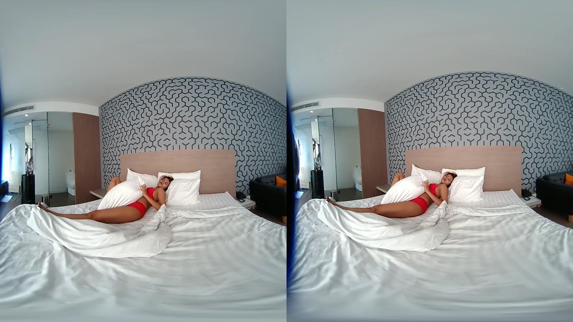 Good Horny Morning With a Cute Brunette teen 18+ - VRpussyVision