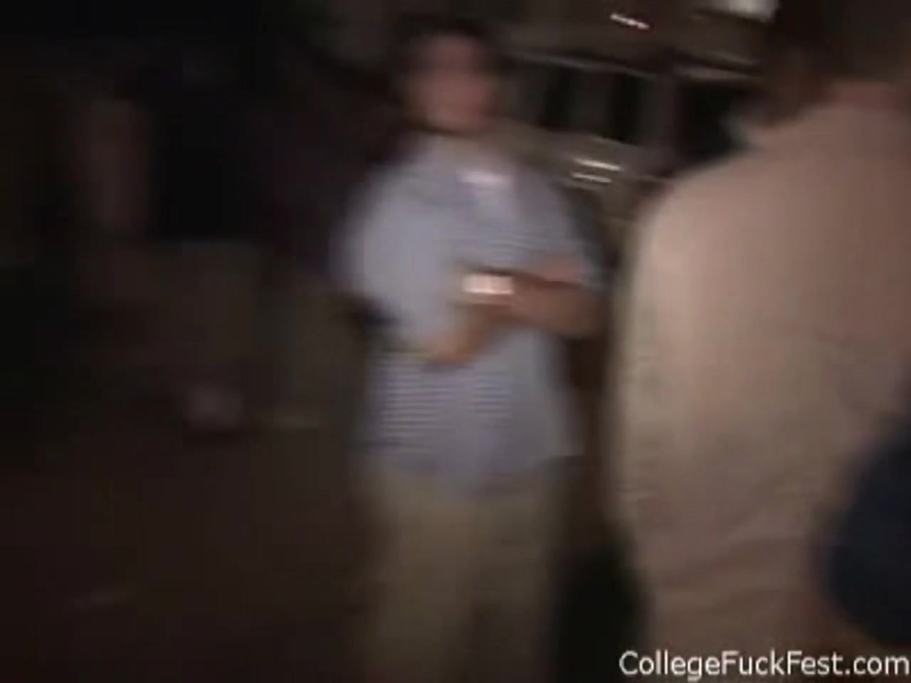 Coed party slut fucked in doggystyle sex romp