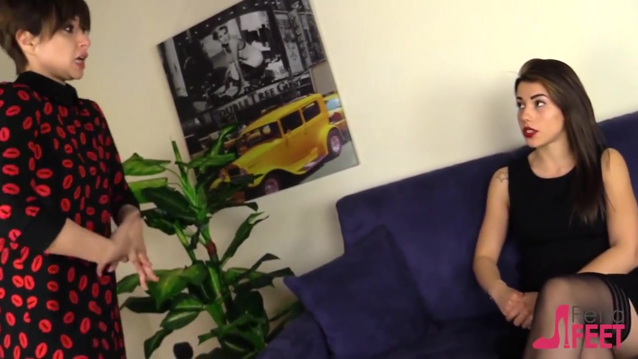 Lesbians In Feet Tickling Game With Petra Feet