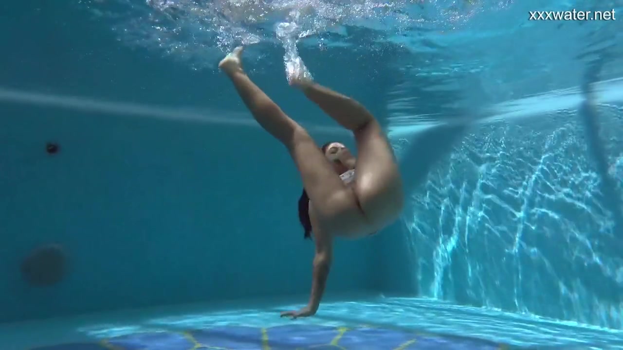 Enjoys Her Sweet Hot Body In The Pool Her Name Puzan Bruhova