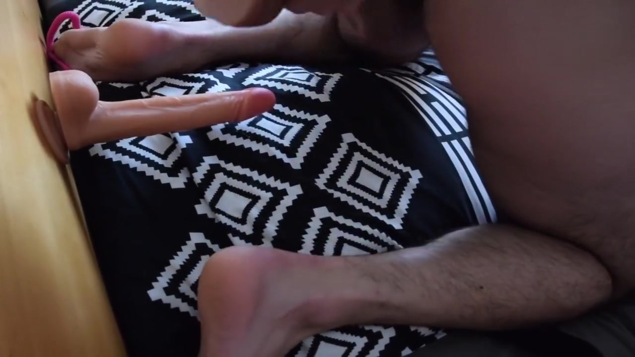 Teenyboy Loves Deep Anal Stretching With Xxl Dildos And Deepthroating Untile Come And Pee