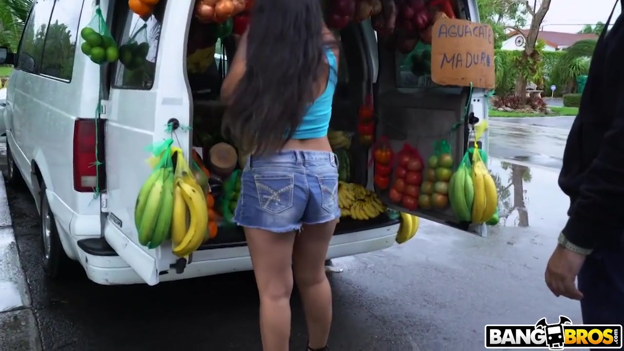 Picking Up The Fruit Lady