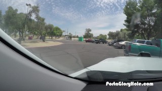 Alt girl sucks cocks for money by a lake