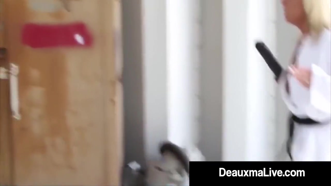 Role Play By Sexy Cat Woman Milf Deauxma Ends In 3 Way Fuck! 8 Min