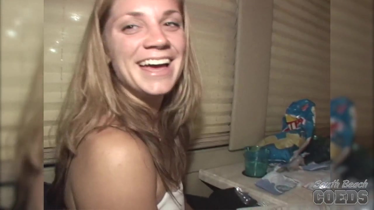 Home Video Of Hot Naked Girls Partying With Real Rock Stars Tour Bus Roadtrip - SouthBeachCoeds