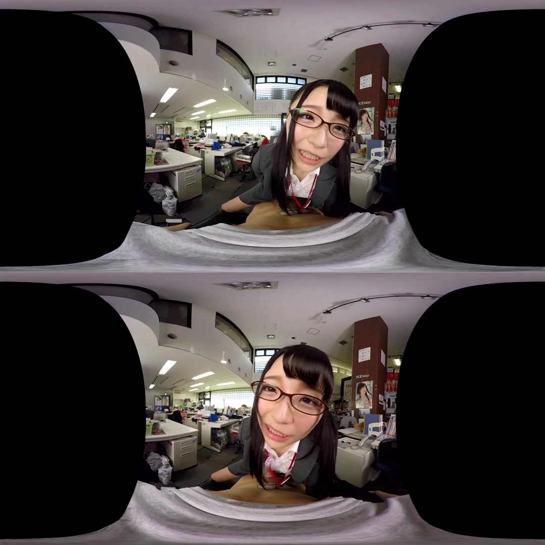 First VR Shoot with Kissing, Handjobs, and More! - Asian Uniform Office Blowjob