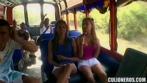 Two remarkable girls Luna and Natasha undress in the train