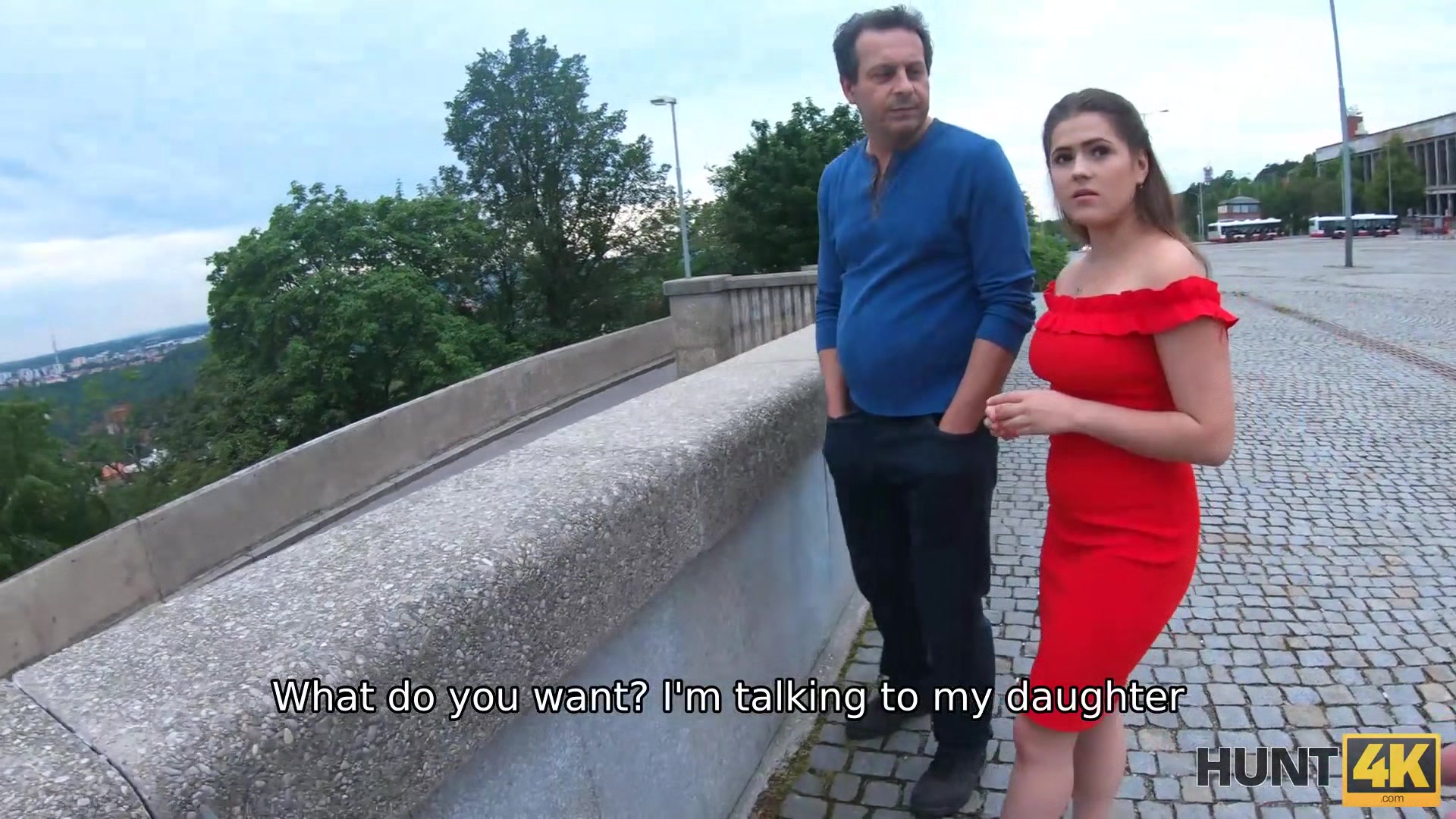 HUNT4K. Man cant pay for all things Step daughter wants so why watches how she sells vagina