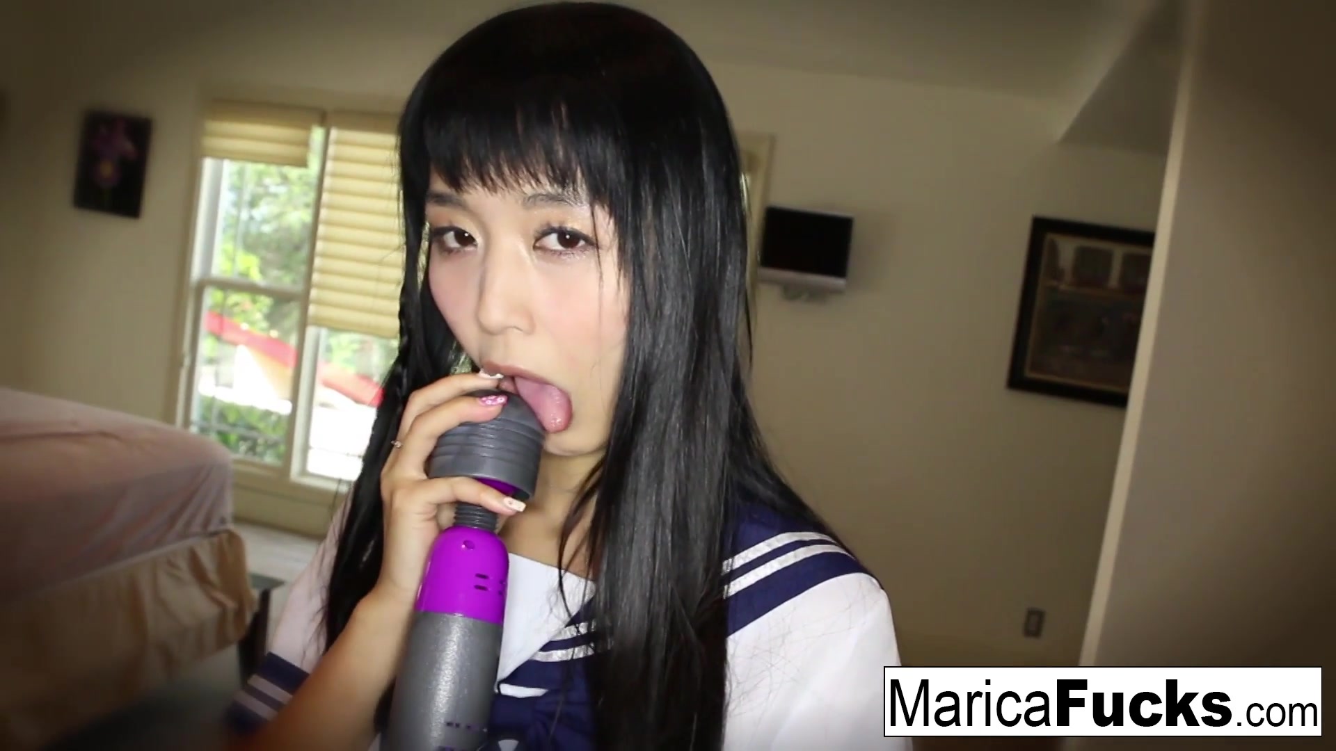 Marica Hase in Marica Walks Through The House Before Masturbating - MaricaHase