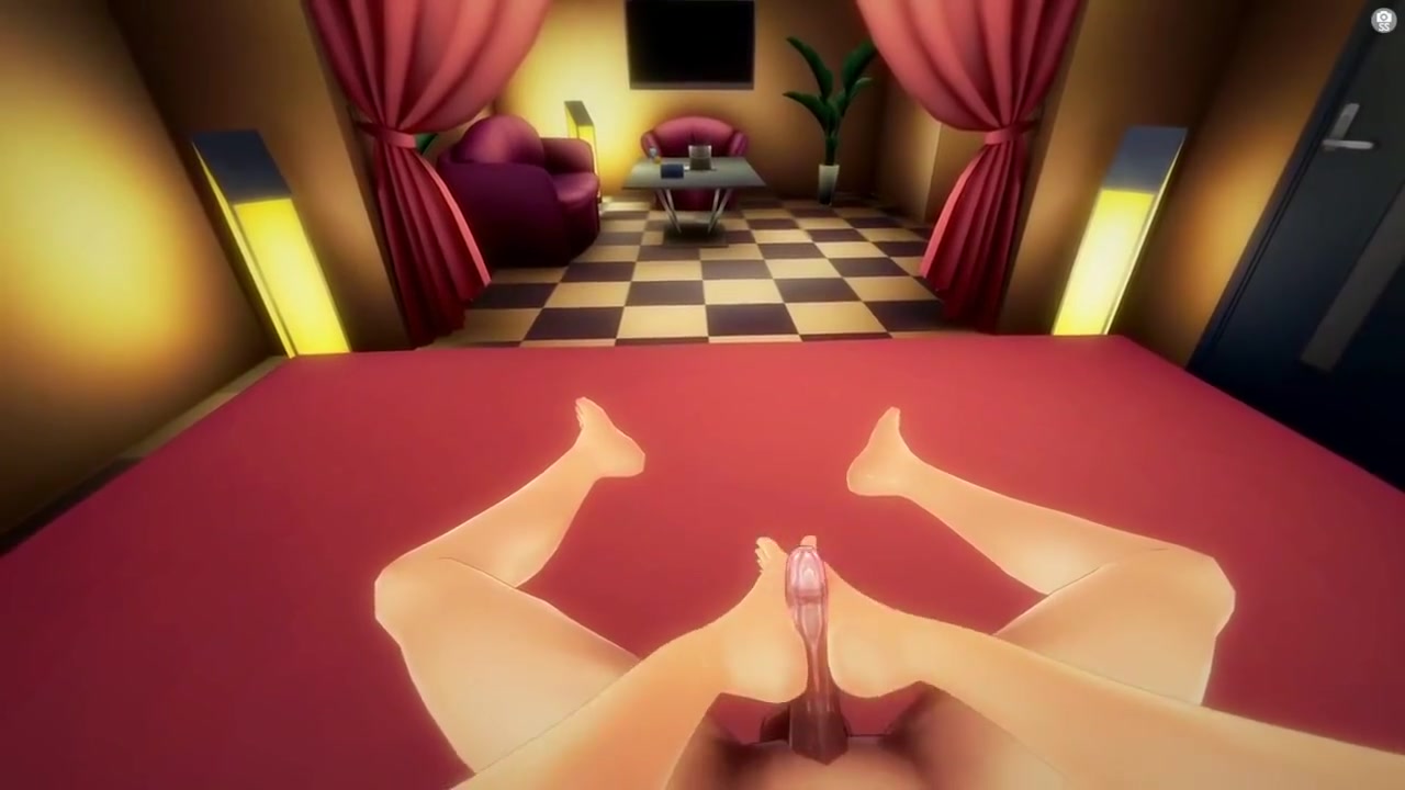Cute Anime Beauty In Nylon Stockings Giving A Mind-blowing Footjob