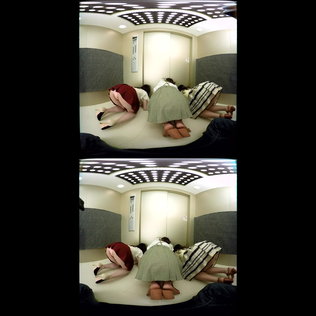Riko Kitagawa in Riko Kitagawa, Yuuha Kiriyama, and Saya Araki Stuck in an Elevator with Three Office Ladies 1 - AromaPlanning