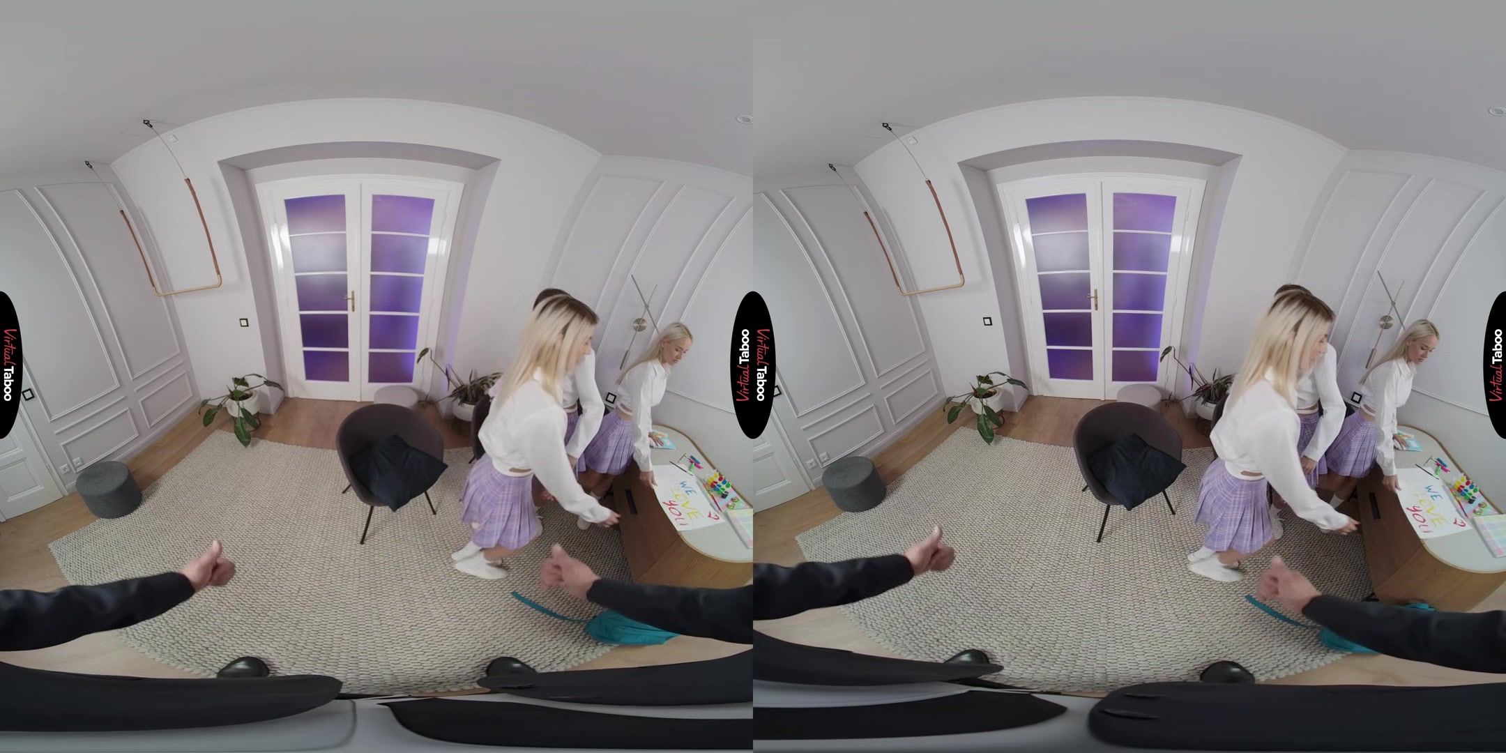 Barbie Brill, Lili Charmelle VR Porn: Study Time - Episode 4 Group Lesson - VirtualTaboo