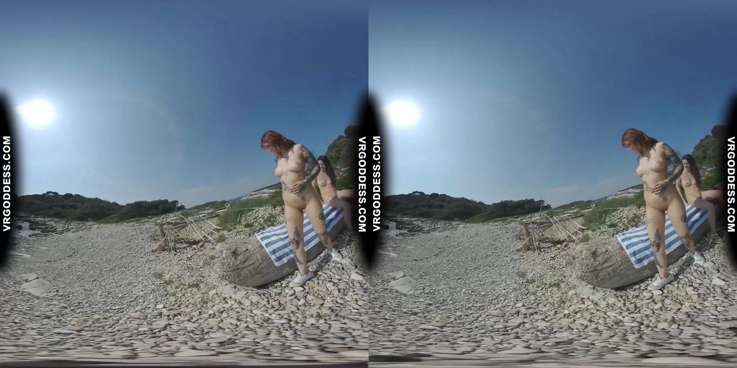 Cheri And Rebeka Ruby Masturbating Outdoors On Deserted Adriatic Island Tribal Nude Beach Girls