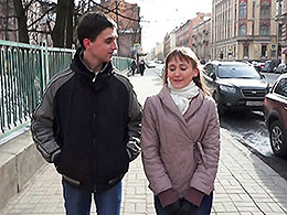 Elena & Mark in Pickup Fan Knows The Drill - CasualTeenSex
