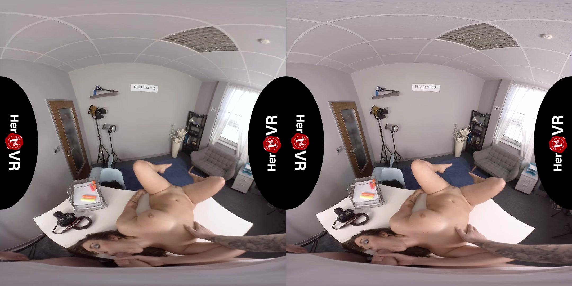 Lea - VR Casting - HerFirstVR