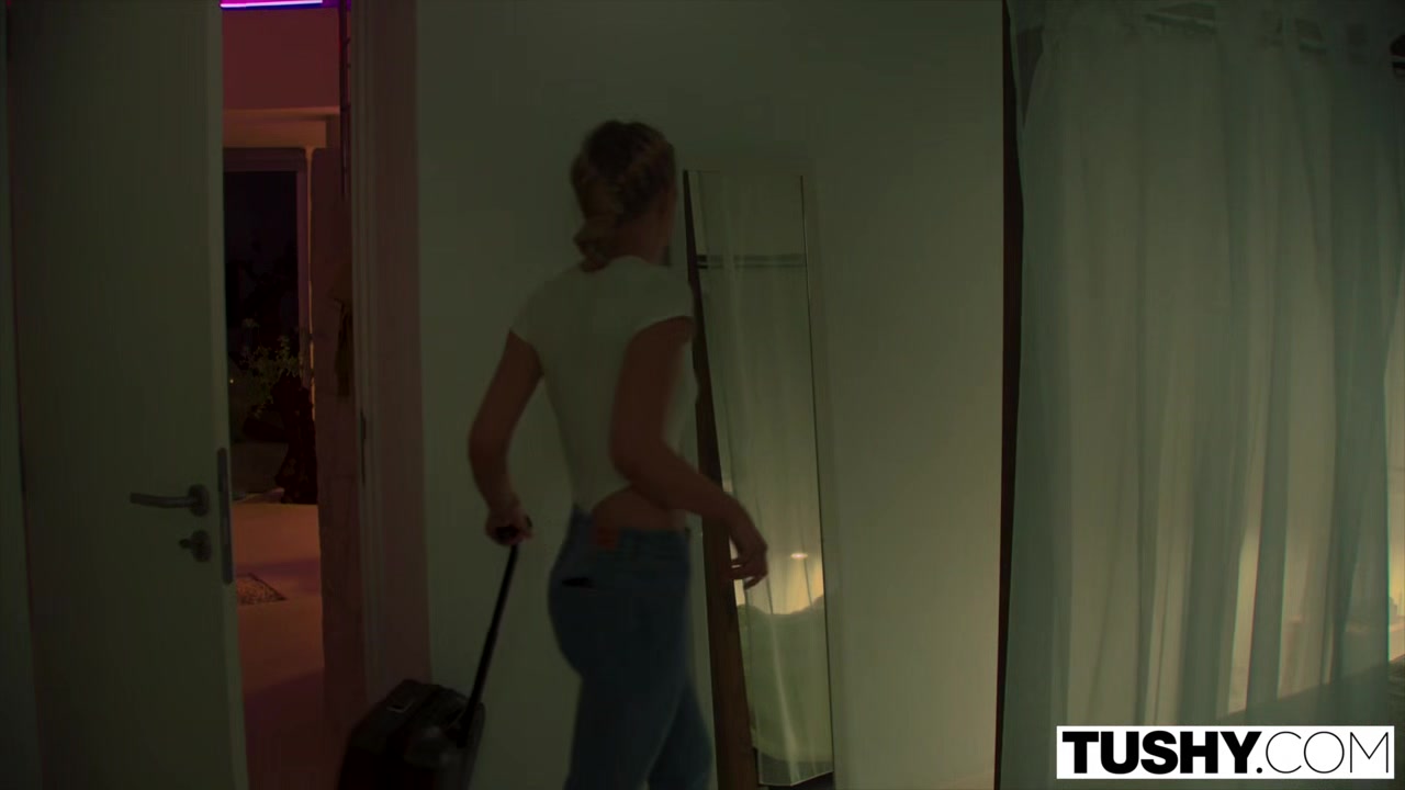 TUSHY Super Horny Model Gets Gaped On A Shoot
