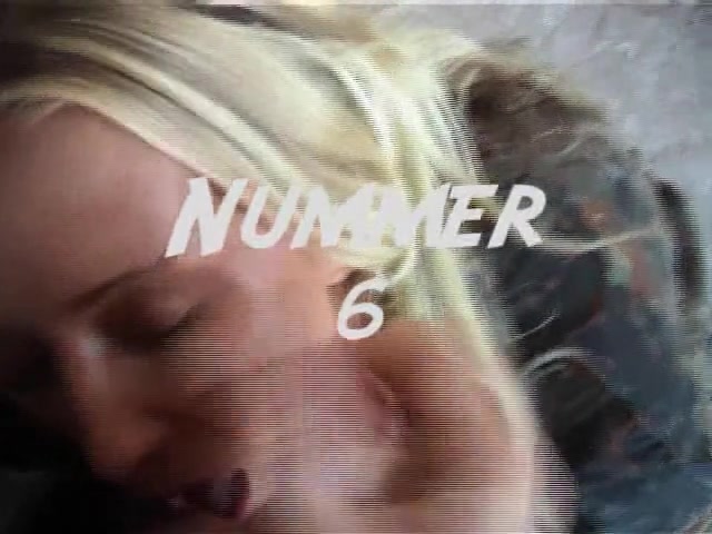 Cumshot compilation on an amazing blonde babe