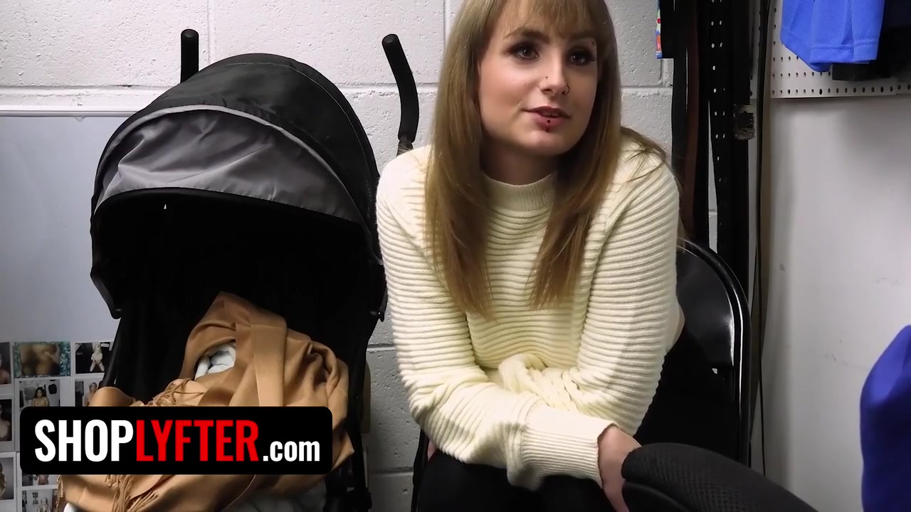 Evie Gets Busted With Her Baby Stroller For Shoplifting And Is Taken For Questioning