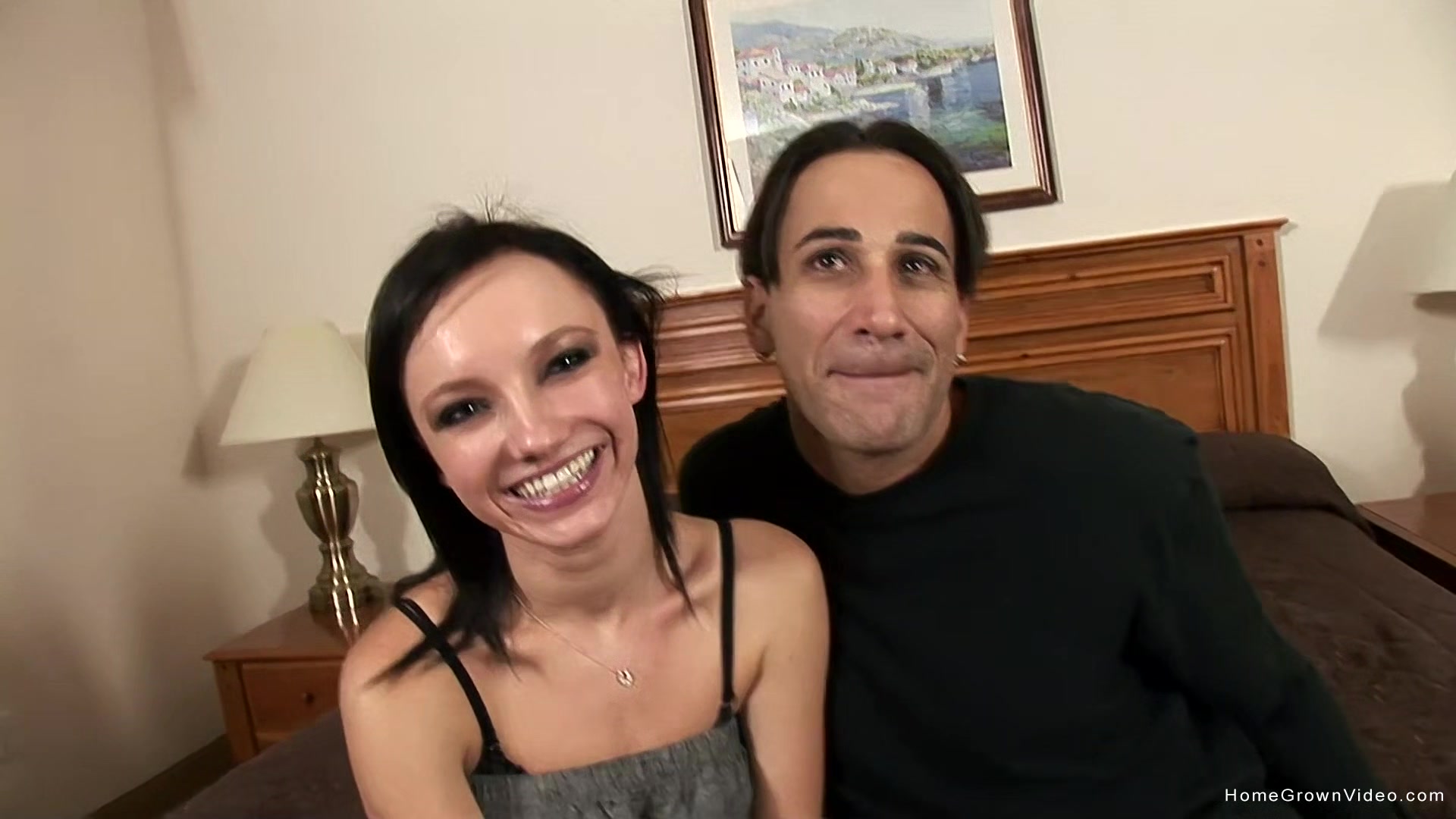 Adorable first timer gets fucked in her porn debut