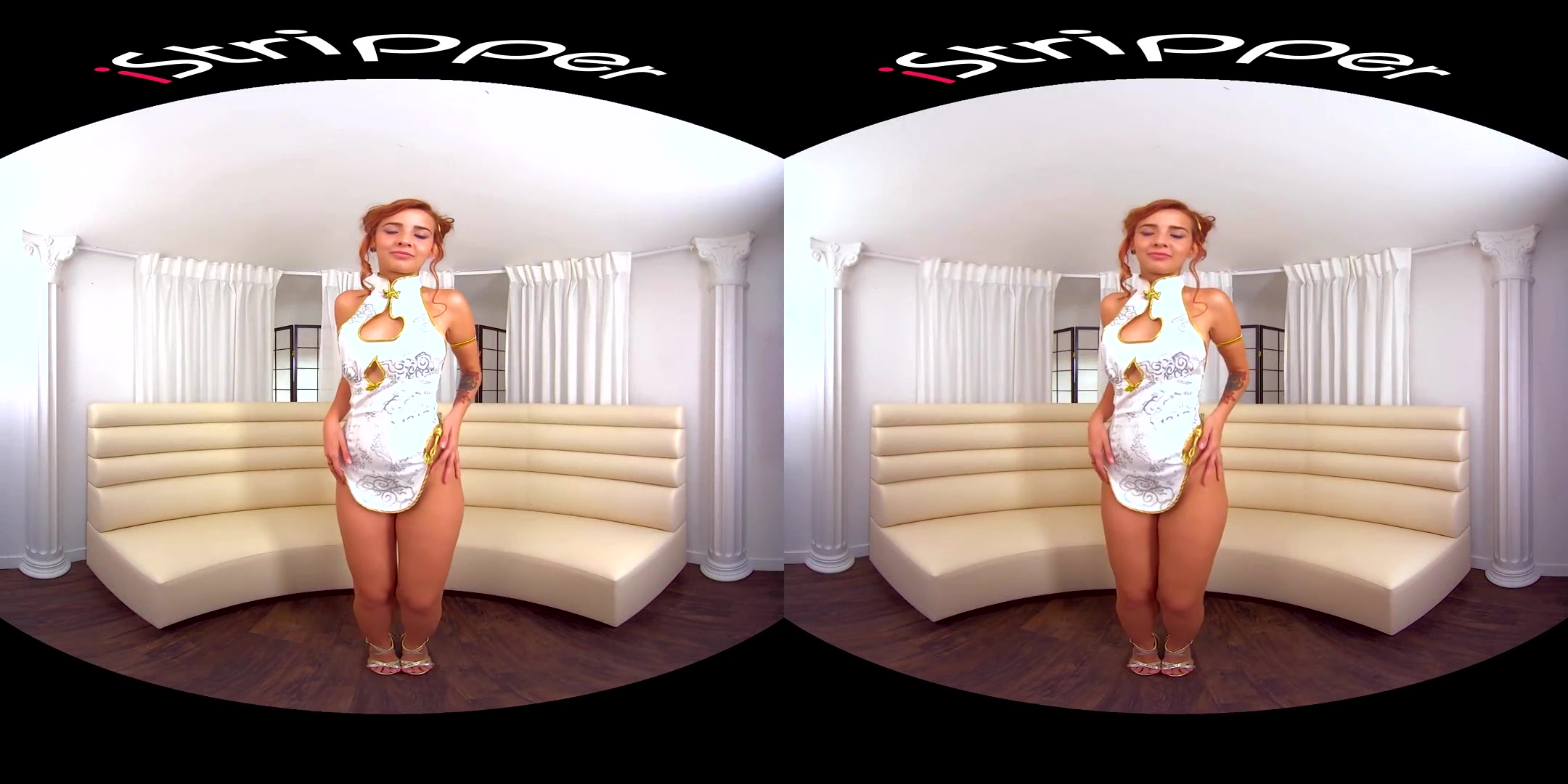 Agatha Vega - Redhead Beauty; Busty Redhead Solo Masturbation 3D Porn