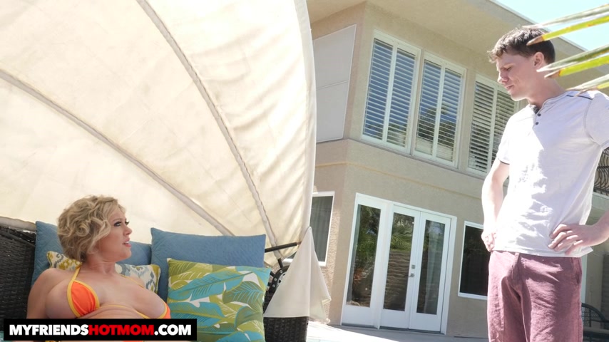 Dee Williams gets oiled up before banging her Step son's friend - myfriendshotmom