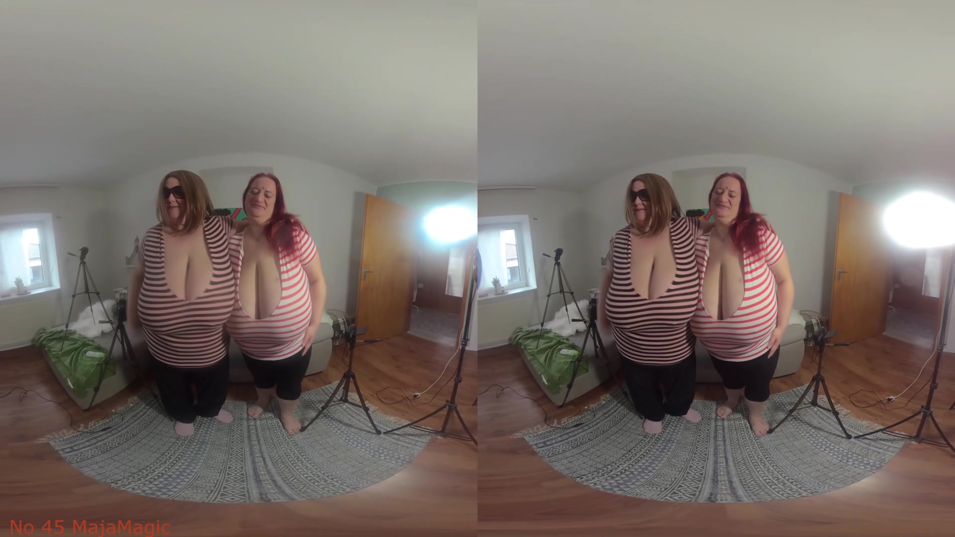 The Tittyfuck Competition: Maja versus Sunniva Round 2 - Who Will Win? - MajaMagic