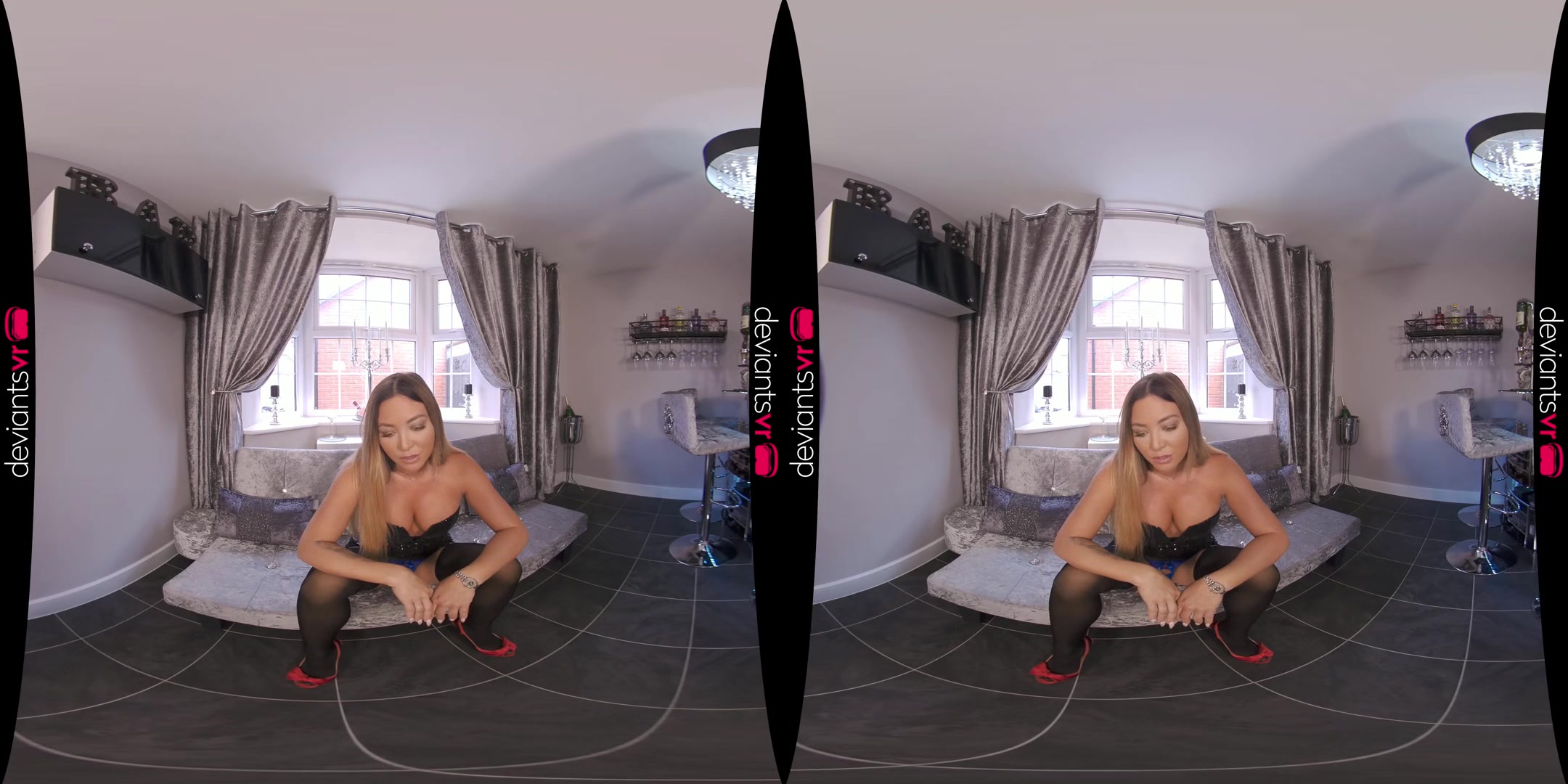 First Date; Big Tits British Pornstar Natalia Forrest Solo