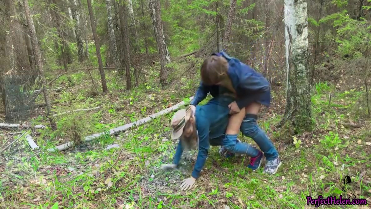 Stranger Arouses, Sucks And Fucks Hard In The Forest